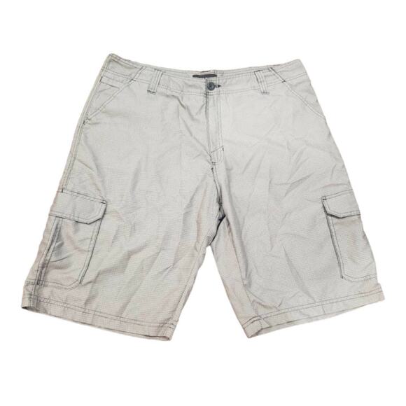 Burnside Gray Cargo Light Weight Shorts | Size 36 - Picture 1 of 6
